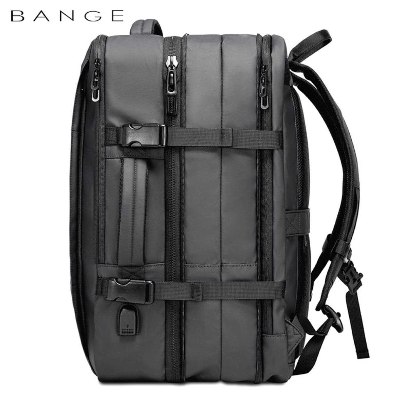 Σακίδιο πλάτης 49L Laptop 17,3” Bange 1908 plus μαύρο