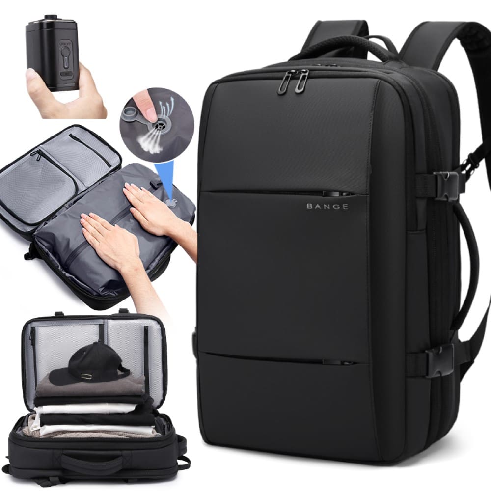 Σακίδιο πλάτης vacuum 36L Laptop 17,3” Bange 3028 μαύρο