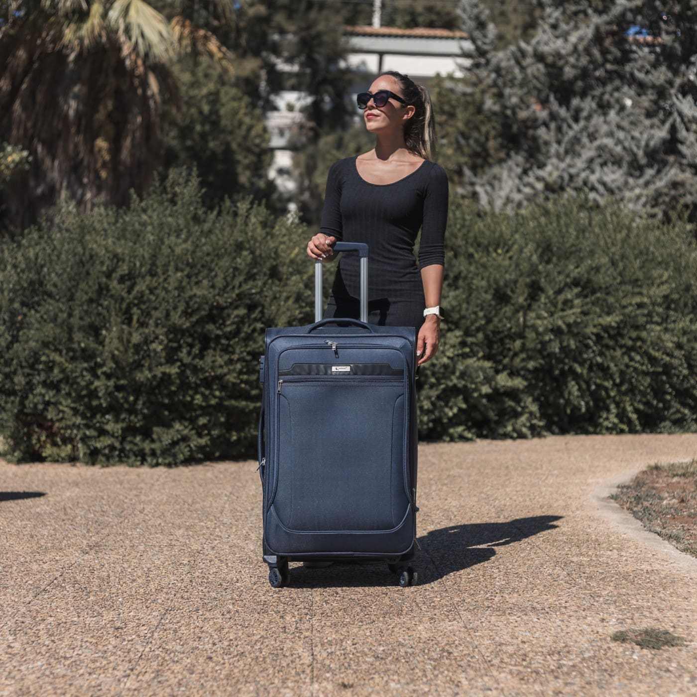 Βαλίτσα trolley Cardinal μεγάλη 3300/70cm σκούρο μπλέ