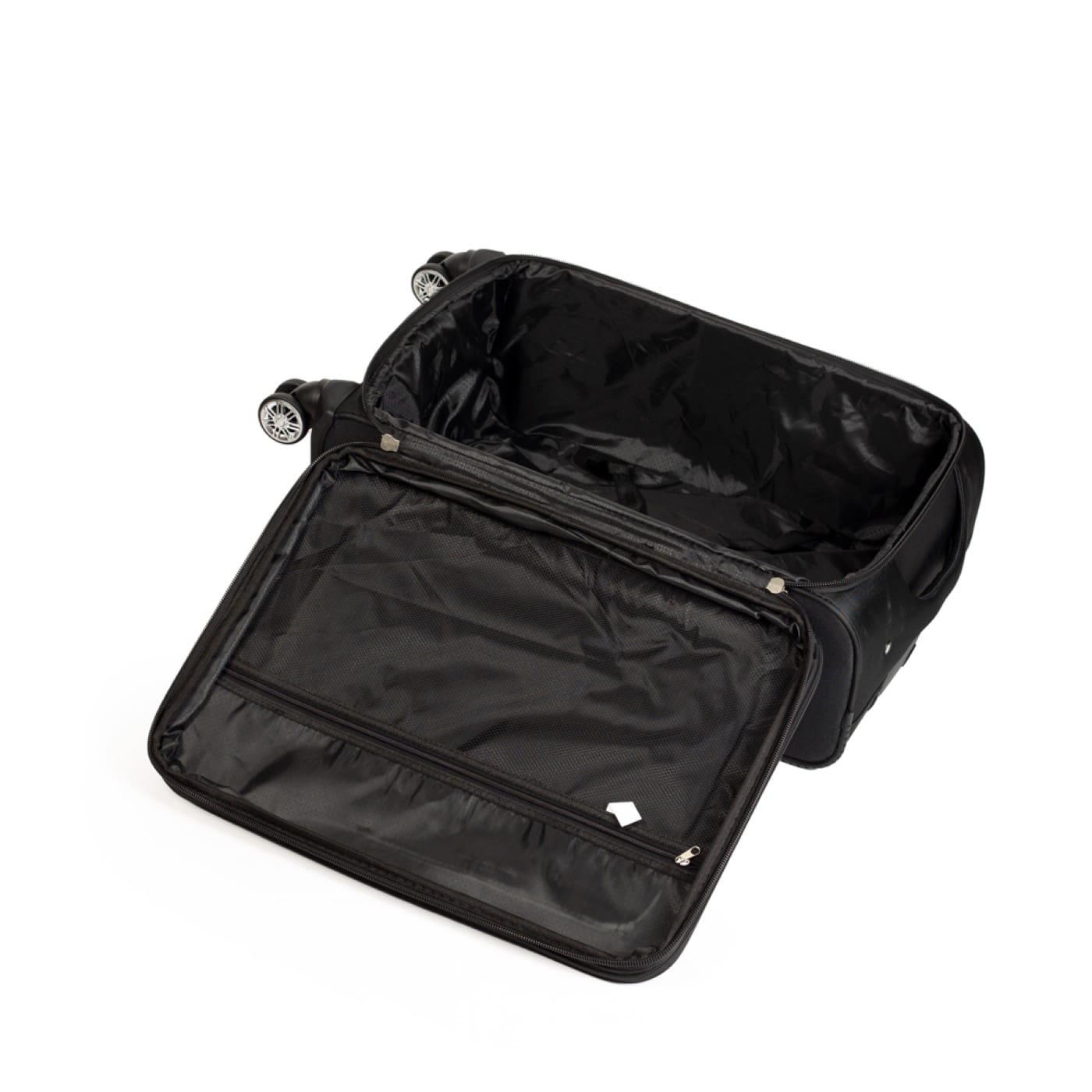 Βαλίτσα trolley Cardinal μικρή μεσαία 3300 50/60cm μαύρη