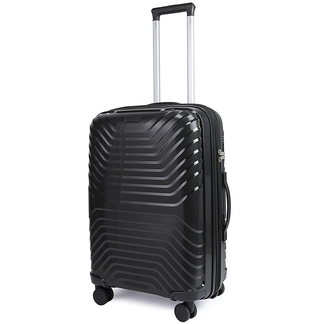 Βαλίτσα Cardinal 7000 (PP) μεσαία 66,5x27,5x45 cm μαύρο