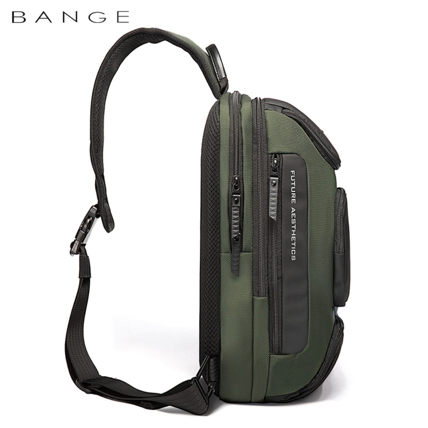 Τσαντάκι ώμου χιαστί crossbody Bange 7086 γκρί