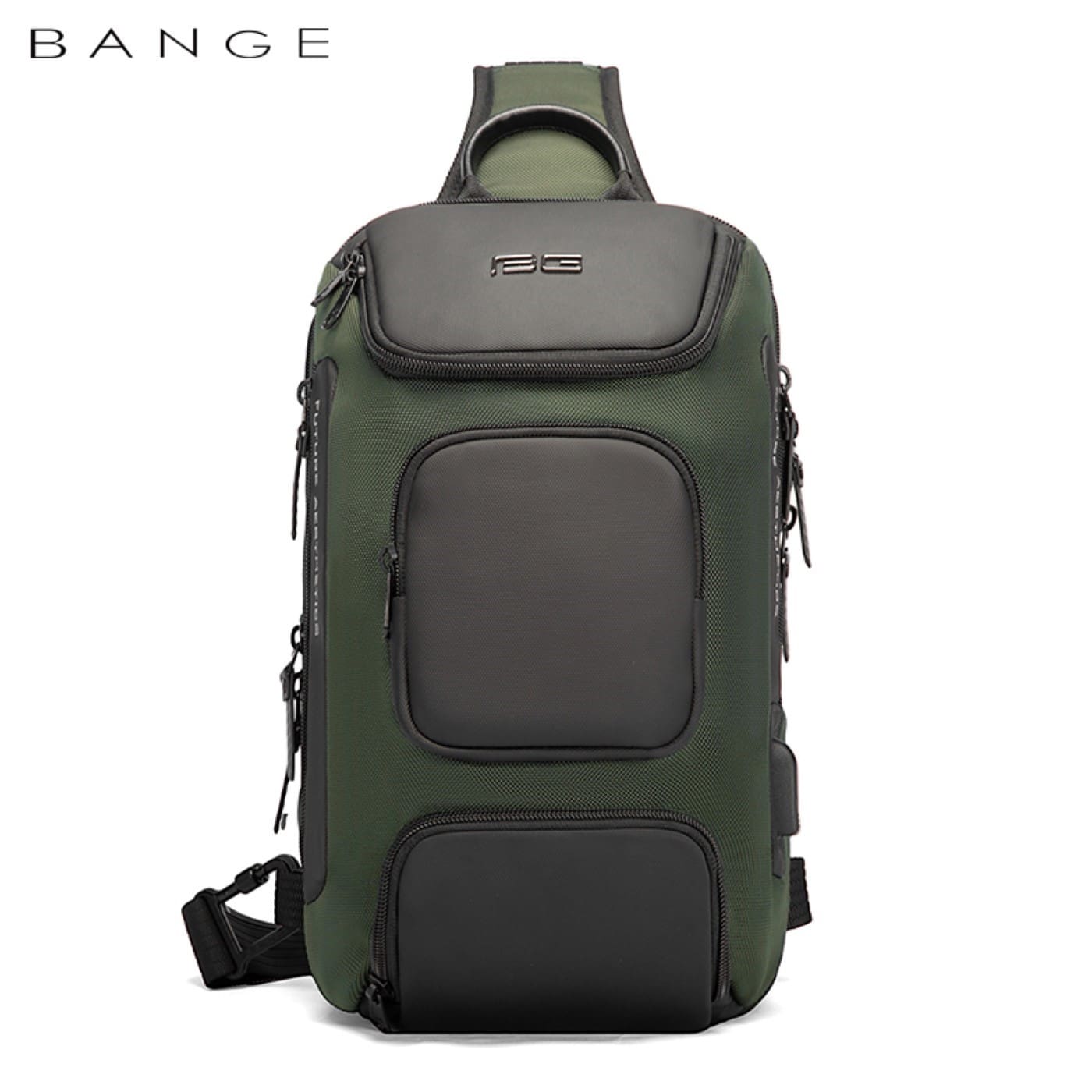 Τσαντάκι ώμου χιαστί crossbody Bange 7086 γκρί