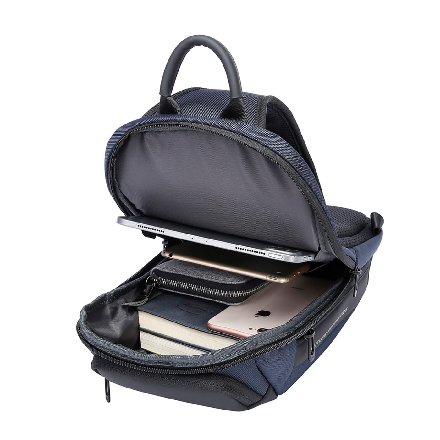 Τσαντάκι ώμου χιαστί crossbody Bange 7566 μαύρο