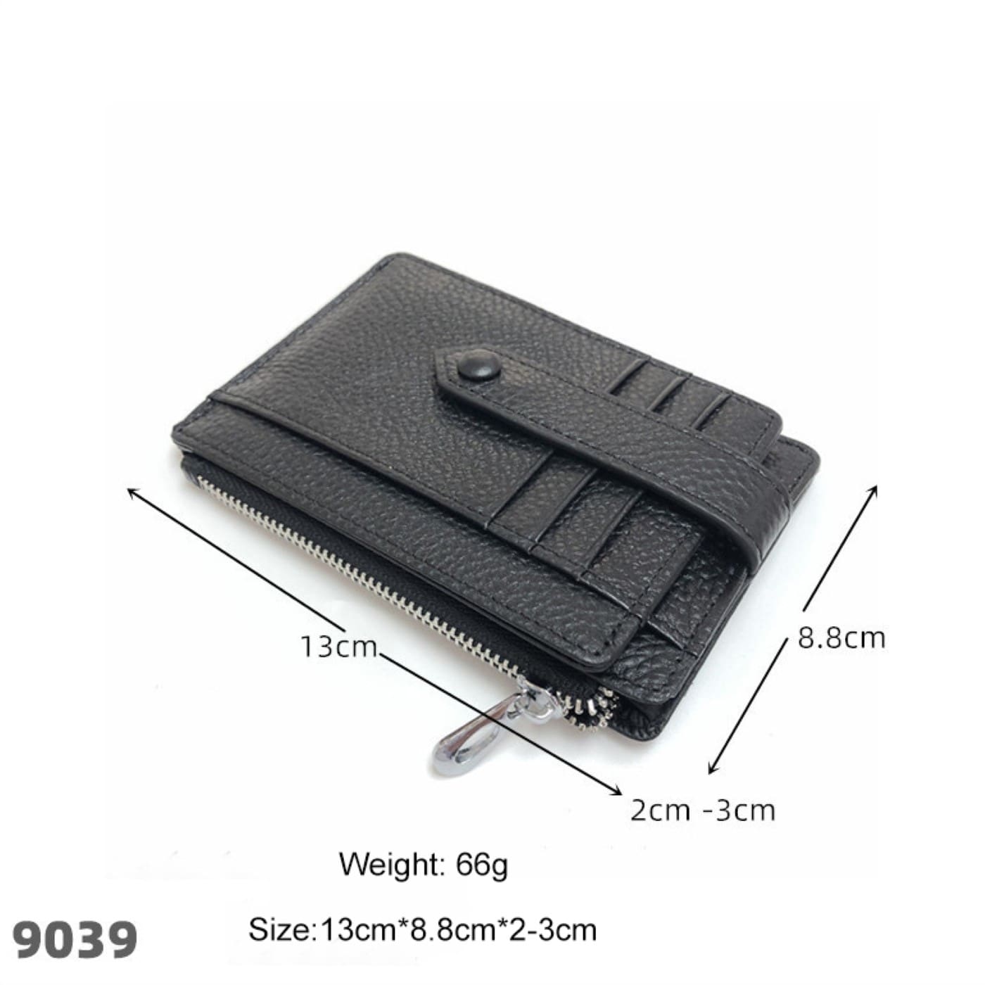 Δερμάτινo πορτοφόλι Cardinal 9039 black