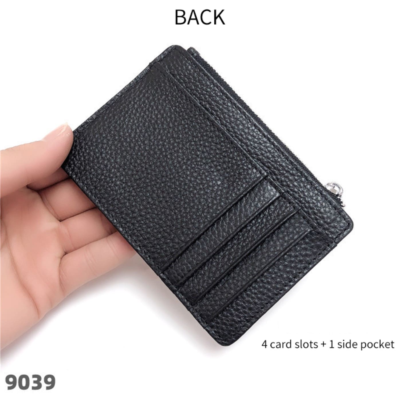 Δερμάτινo πορτοφόλι Cardinal 9039 black