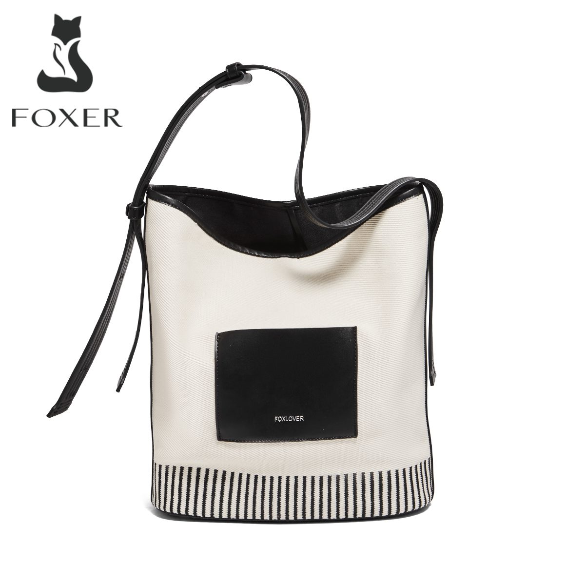 Γυναικεία Τσάντα Ώμου Foxer 9151194F άσπρο