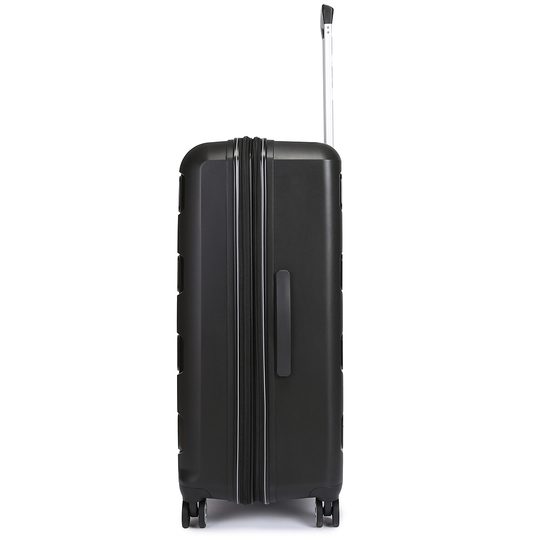 Βαλίτσα μεγάλη με ρόδες N1312 Newcom 71x29x50 cm μαύρο