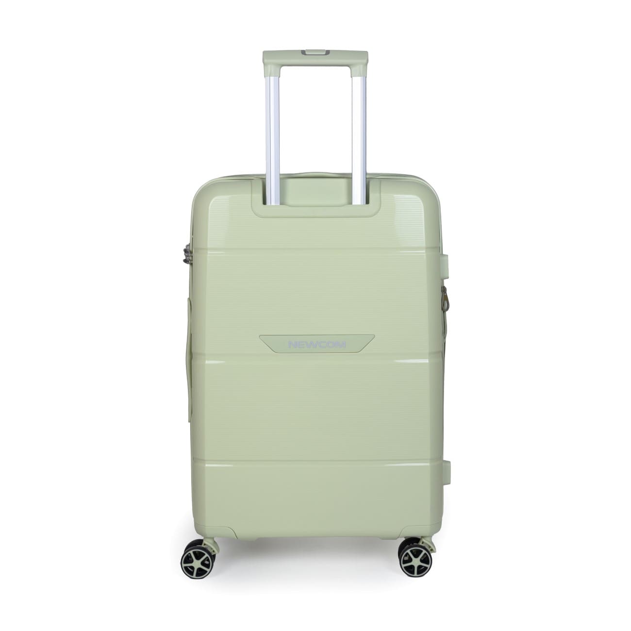 Βαλίτσα σκληρή Newcom N1595 (PP) μεσαία 66x25,5x43x5 cm Πράσινο