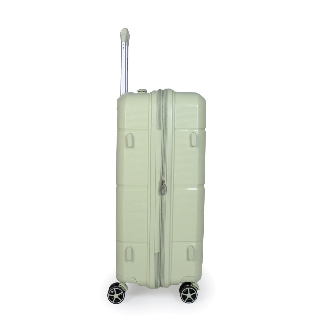 Βαλίτσα σκληρή Newcom N1595 (PP) μεσαία 66x25,5x43x5 cm Πράσινο