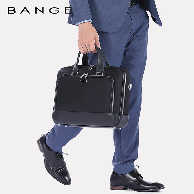 Χαρτοφύλακας Premium Collection Bange QZ851 μαύρο