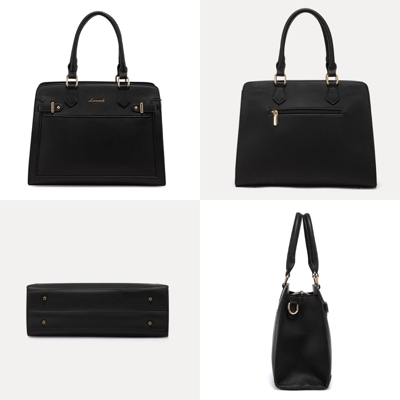 Γυναικεία τσάντα χιαστί/χειρός Lovevook 16'' WB2166 black