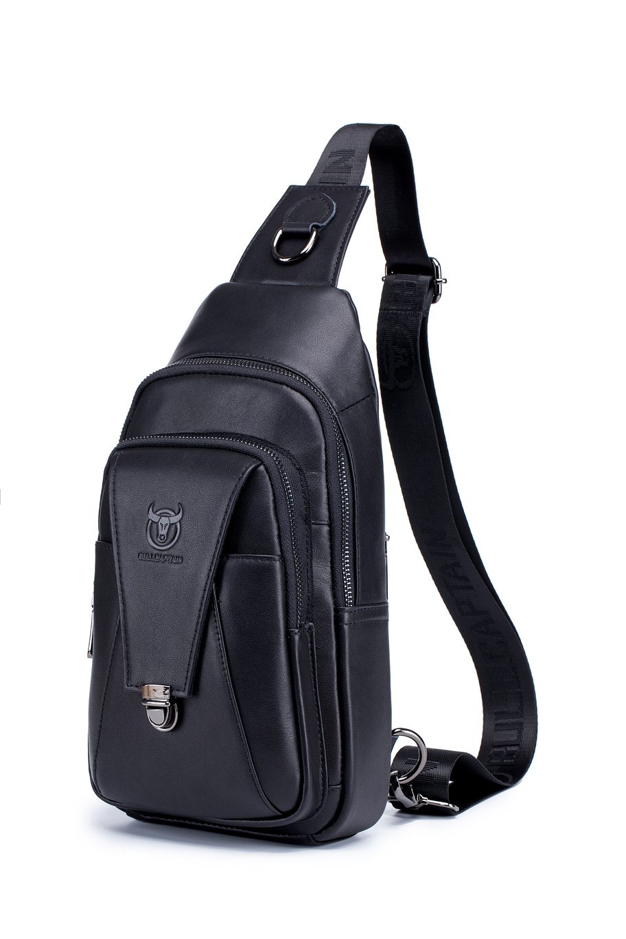 Δερμάτινο τσαντάκι body Bull Captain XB 110 μαύρο