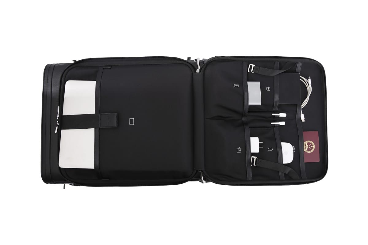 Βαλίτσα Premium Collection Laptop χειραποσκευή καμπίνας Bange YL200 μαύρο