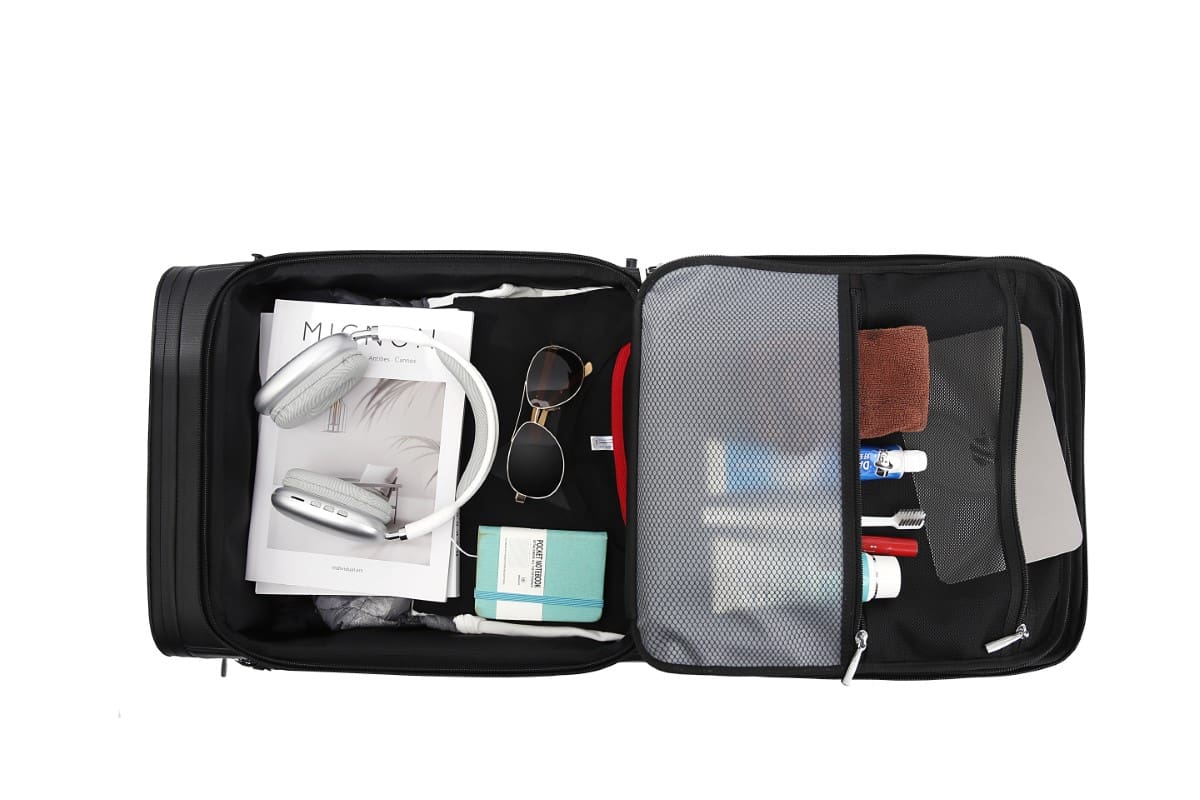 Βαλίτσα Premium Collection Laptop χειραποσκευή καμπίνας Bange YL200 μαύρο