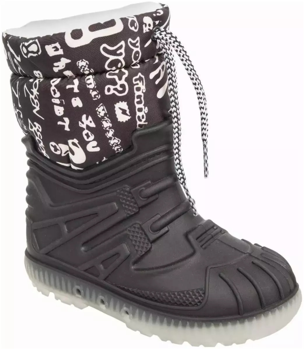 Παιδική Γαλότσα ΑPRES SKI Μπότα Αδιάβροχη ADAM'S 528-22506 Μαύρο