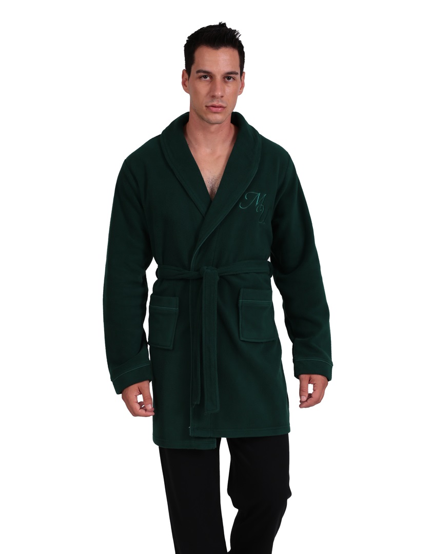 Ανδρική Ρόμπα Χειμερινή Σταυρωτή fleece με Ζώνη Μario Uomo by Lydia Creations 24672 ΚΥΠΑΡΙΣΣΙ