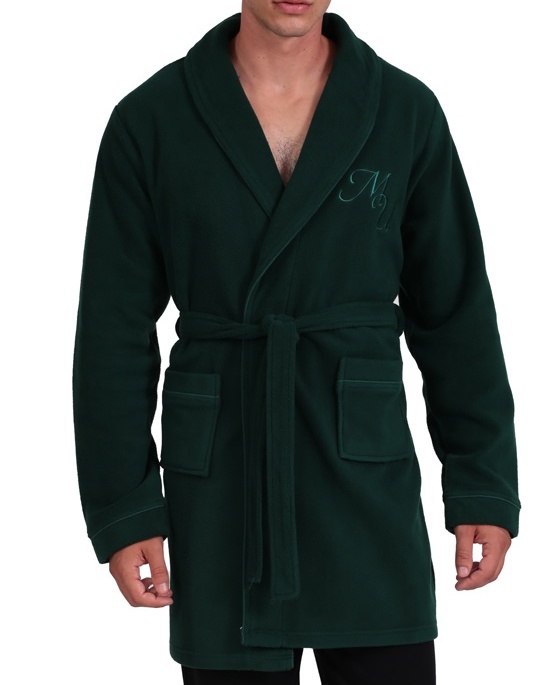 Ανδρική Ρόμπα Χειμερινή Σταυρωτή fleece με Ζώνη Μario Uomo by Lydia Creations 24672 ΚΥΠΑΡΙΣΣΙ