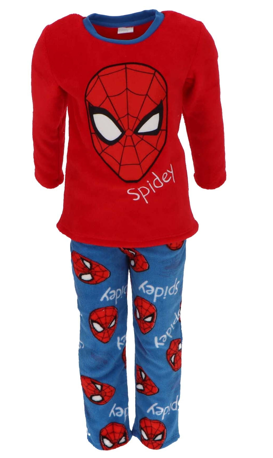 Παιδική Πιτζάμα Fleece 4-8 Ετών SPIDERMAN TWOSIE-SPIDERMAN ΚΟΚΚΙΝΟ ΜΠΛΕ