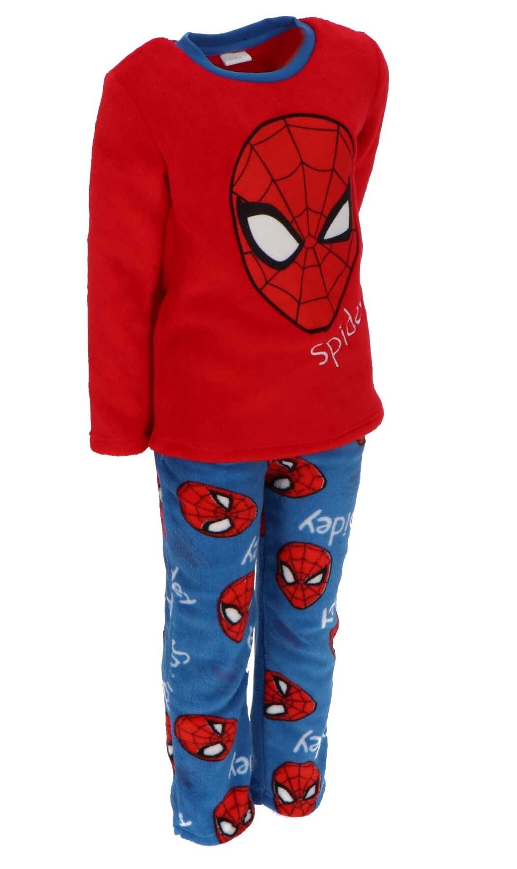 Παιδική Πιτζάμα Fleece 4-8 Ετών SPIDERMAN TWOSIE-SPIDERMAN ΚΟΚΚΙΝΟ ΜΠΛΕ