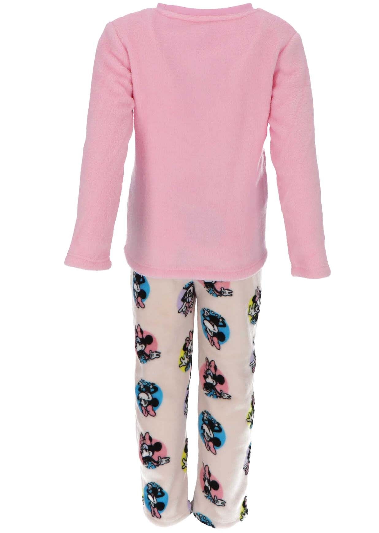 Παιδική Πιτζάμα Κοριτσίστικη Fleece 4-8 Ετών DISNEY Minnie Mouse TWOSIE-MINNIE ροζ