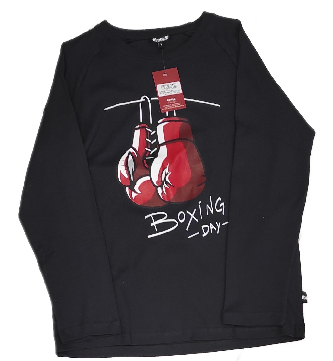 Ανδρική Χειμερινή Πιτζάμα Βαμβακερή Boxin Day APPLE 0510292-225 anthraki