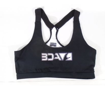 Γυναικείο αθλητικό μπουστάκι BODY ACTION 041118-11 Μαύρο