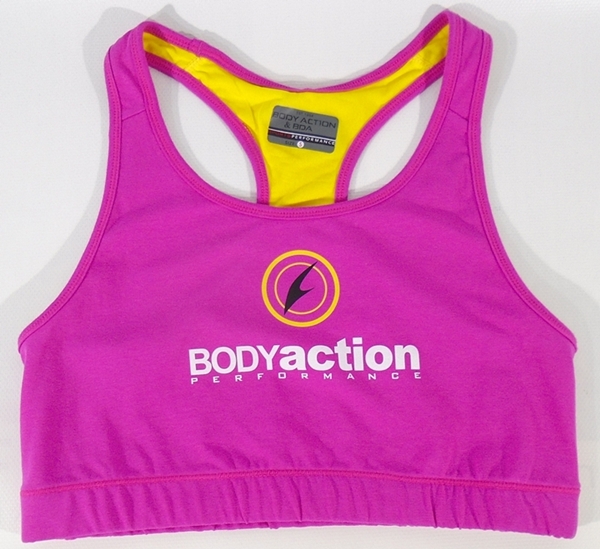 Γυναικείο αθλητικό μπουστάκι BODY ACTION 041303-10-12A ΦΟΥΞΙΑ