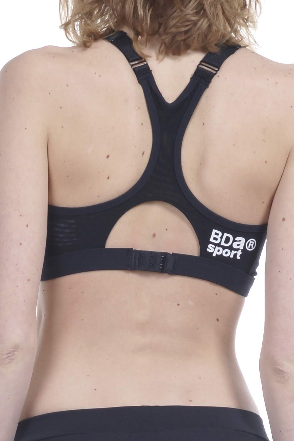 Γυναικείο αθλητικό μπουστάκι BODY ACTION 041926-01 Μαύρο