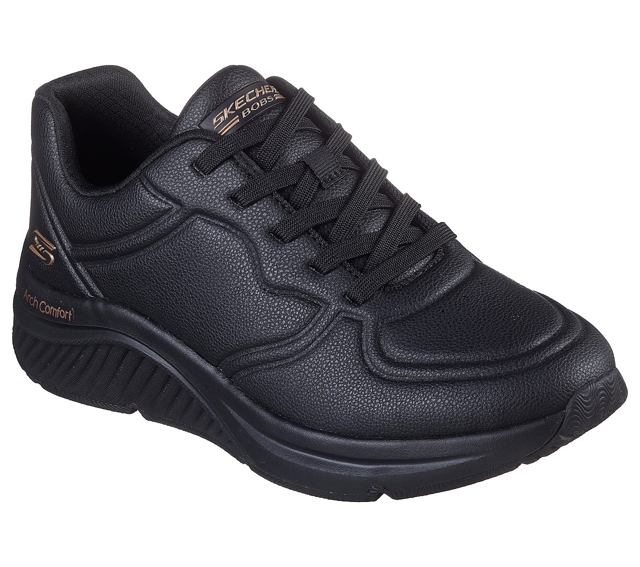 Αθλητικό Γυναικείο Παπούτσι Ανατομικό SKECHERS 117560-BBK BOBS Arch Comfort B Sweet - A Bind BLACK