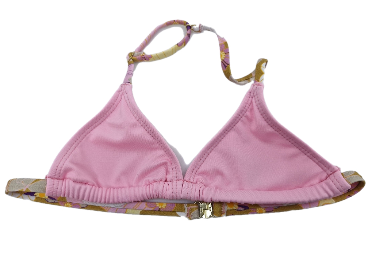 Κοριτσίστικο μαγιό τριγωνάκι Bikini set 6-12 Ετών BLU4U 23315715-10 ΡΟΖ