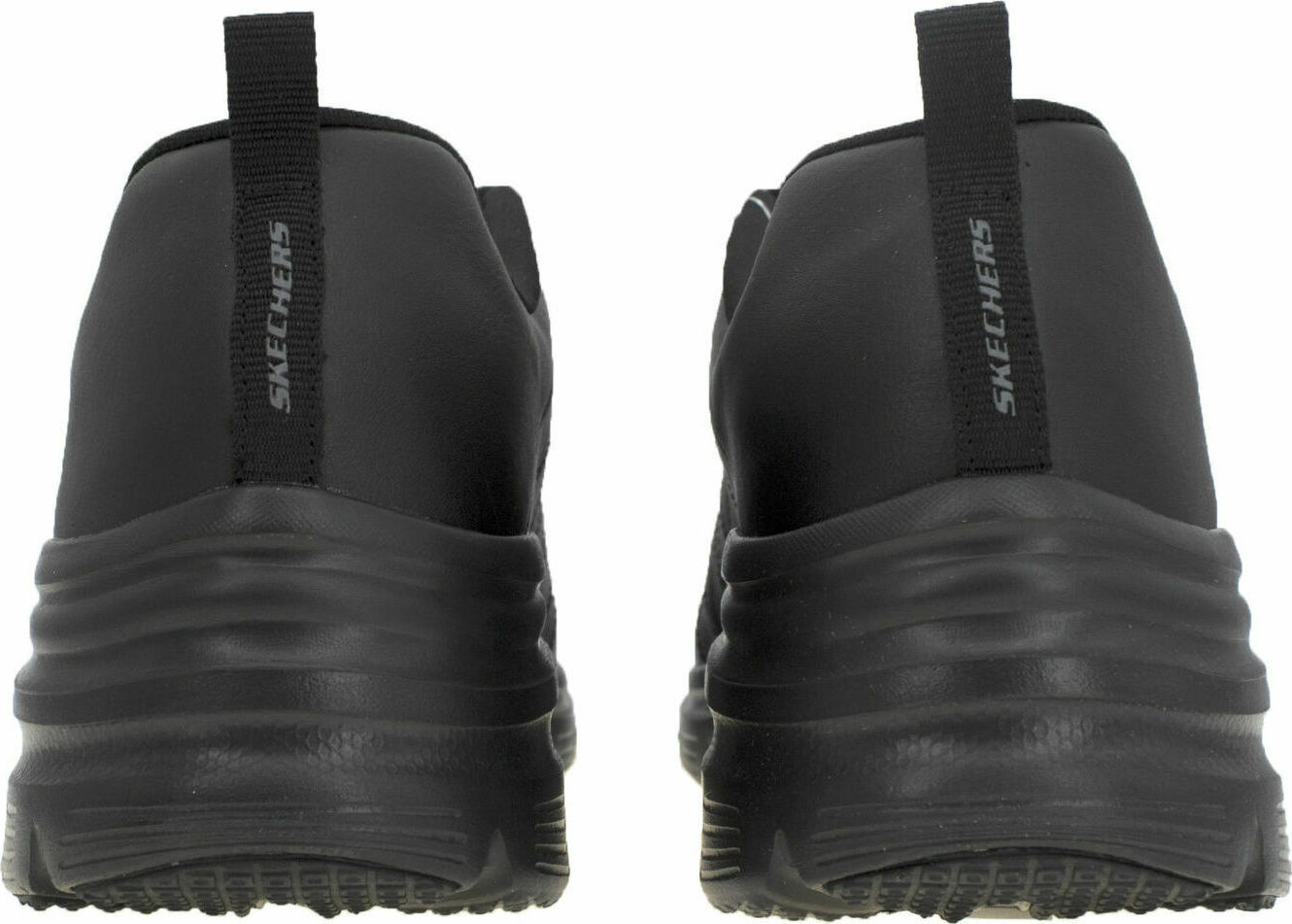 Αθλητικό παπούτσι ανατομικό Δερμάτινο SKECHERS FIT-EFFORTLESS 149473/BBK Μαύρο