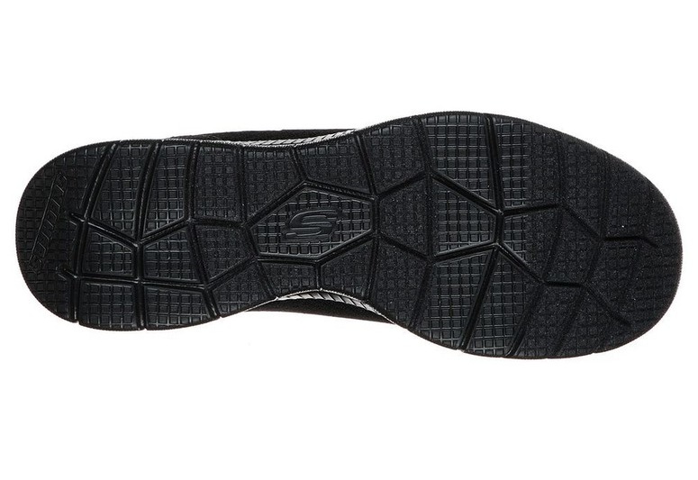 Αθλητικό παπούτσι Memory Foam ανατομικό EXTRA LIGHT SKECHERS BOUNTIFUL 12606 BBK Μαύρο/Μαύρο