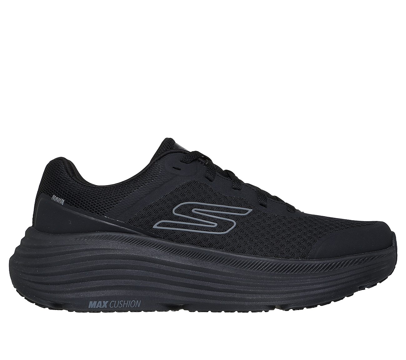 Ανδρικό Αθλητικό Παπούτσι Ορθοστασίας Running Air-Cooled Goga Mat NRT Technology SKECHERS Max Cushioning Endeavour 220613-BBK ΜΑΥΡΟ