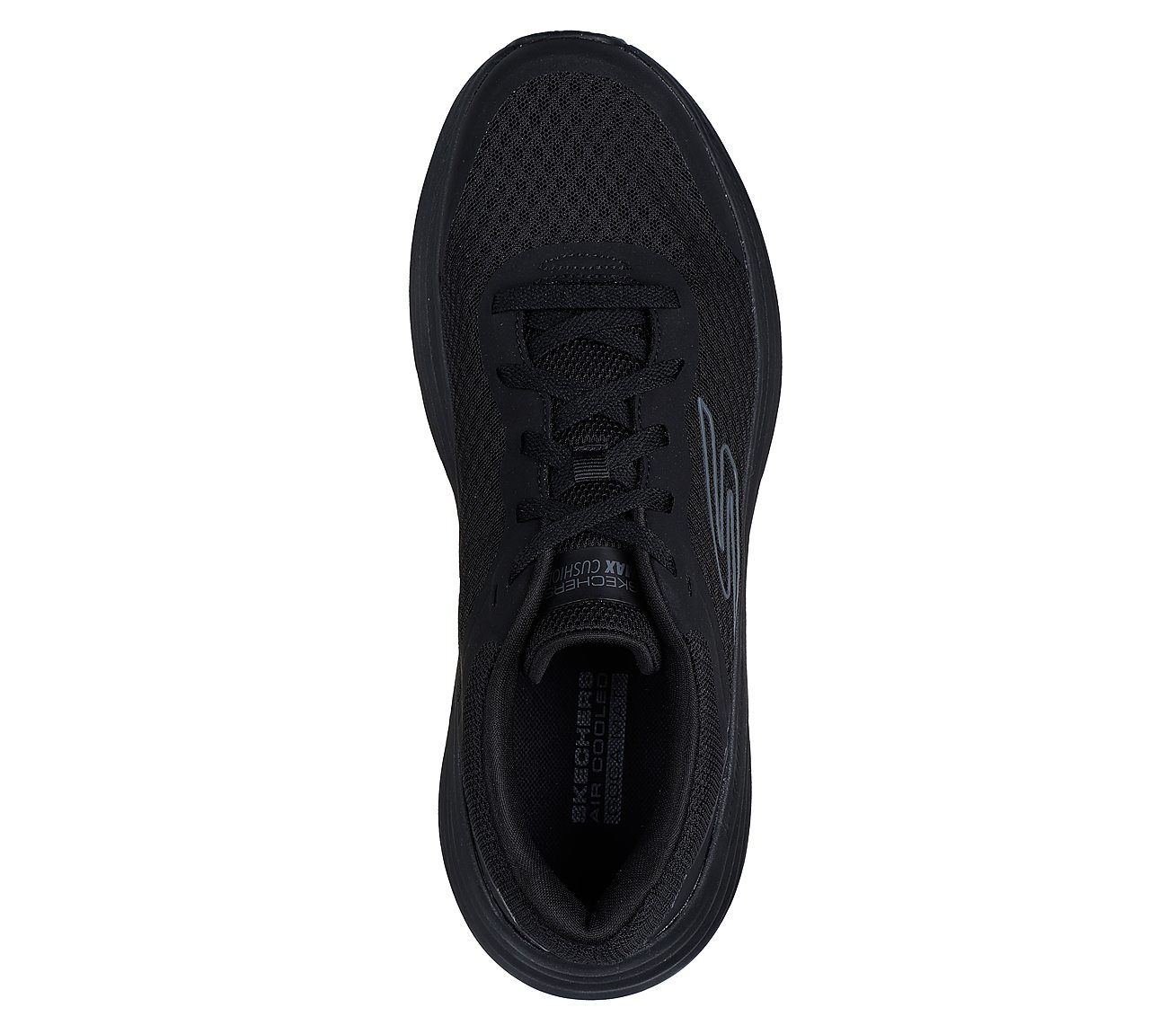 Ανδρικό Αθλητικό Παπούτσι Ορθοστασίας Running Air-Cooled Goga Mat NRT Technology SKECHERS Max Cushioning Endeavour 220613-BBK ΜΑΥΡΟ