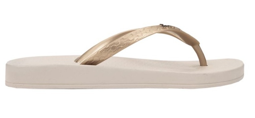 Γυναικεία Σαγιονάρα IPANEMA ANATOMICA TAN FEM 780-23321-2 81030-23097 ΜΠΕΖ ΧΡΥΣΟ