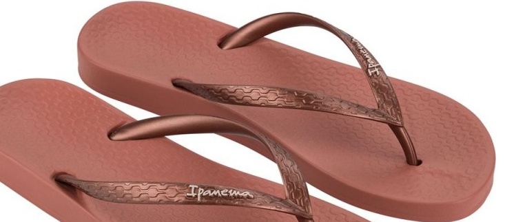 Γυναικεία Σαγιονάρα Anatomica tan fem IPANEMA 81030-AR757 780-24321-4 ΜΠΡΟΝΖΕ