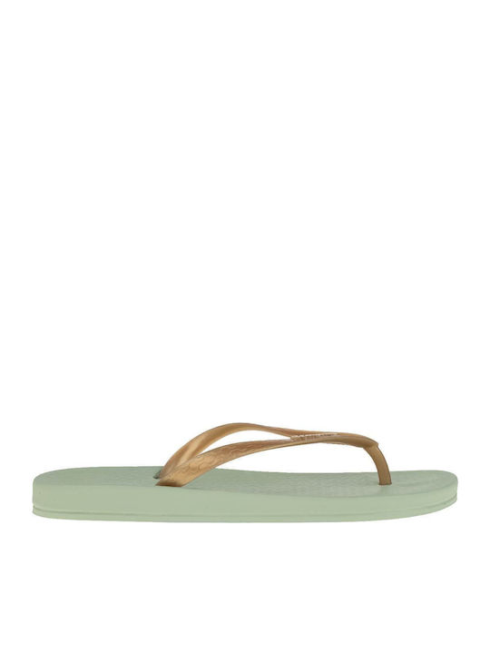 Γυναικεία Σαγιονάρα IPANEMA ANATOMICA TAN FEM 780-26322-26 81030-AG185 GREEN-GOLD