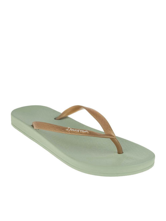 Γυναικεία Σαγιονάρα IPANEMA ANATOMICA TAN FEM 780-26322-26 81030-AG185 GREEN-GOLD