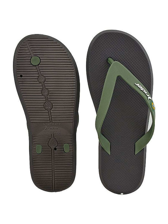 Ανδρική σαγιονάρα Αναπαυτική Rider 780-20010-6 Black-Green