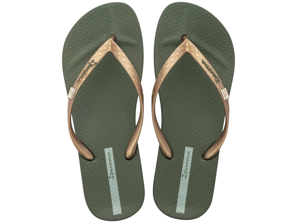 Γυναικεία Σαγιονάρα Anatomica tan fem IPANEMA 82932-AR850 780-24314-3 ΧΑΚΙ ΧΡΥΣΟ