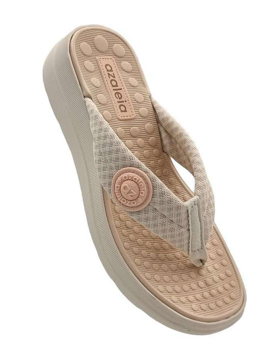 Γυναικεία Σαγιονάρα Θαλάσσης Πλατφόρμα Soft LILIAN FEM Azaleia 18902-AW328 780-24252-3 OFF WHITE 