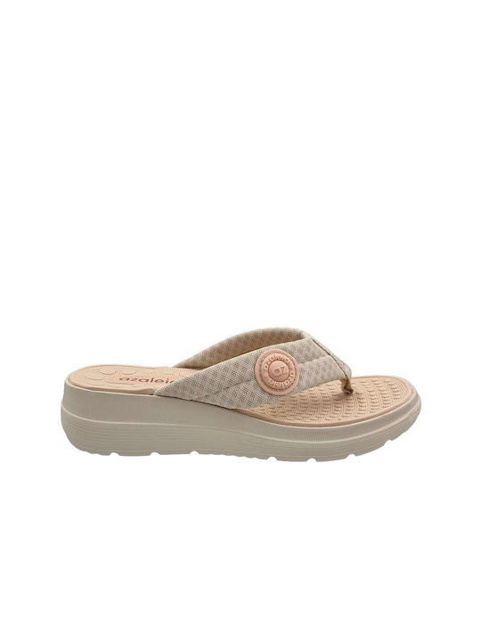 Γυναικεία Σαγιονάρα Θαλάσσης Πλατφόρμα Soft LILIAN FEM Azaleia 18902-AW328 780-24252-3 OFF WHITE 