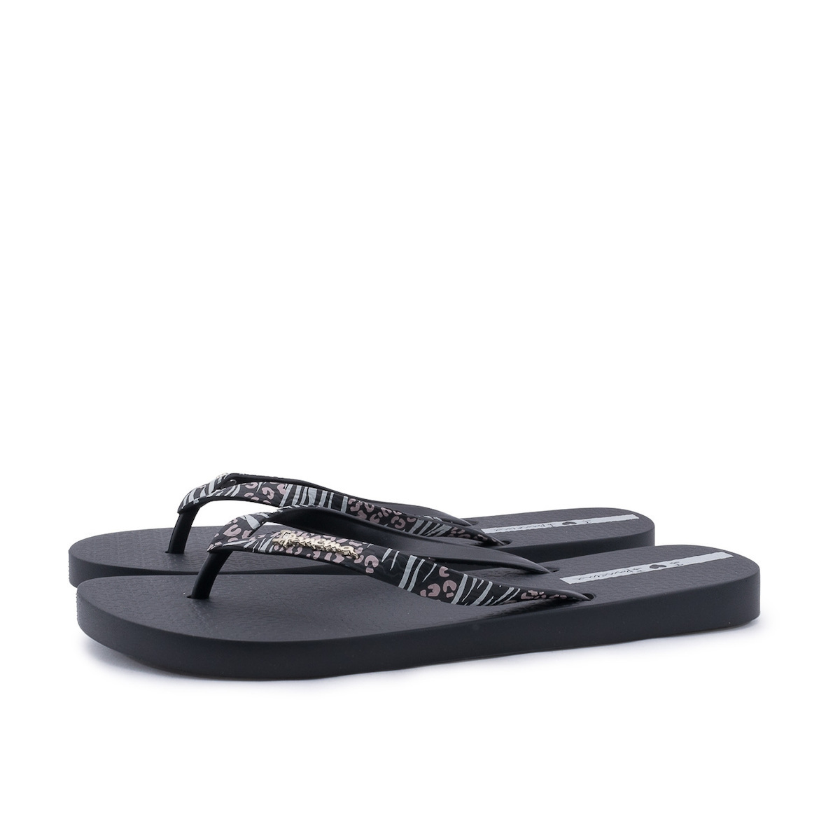Γυναικεία Σαγιονάρα DUNA FEM IPANEMA 83538-AR067 780-24359-1 BLACK BLACK GREY