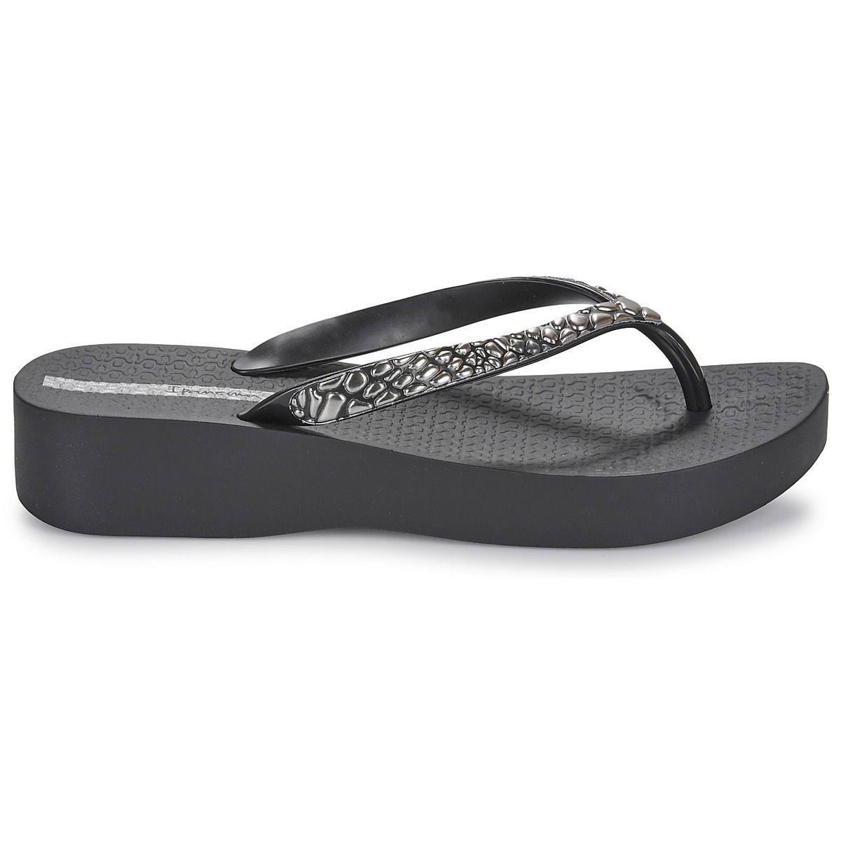 Γυναικεία Σαγιονάρα Πλατφόρμα IPANEMA MESH IX PLAT FEM 83471-AR628 780-24320-1 BLACK GARK GREY