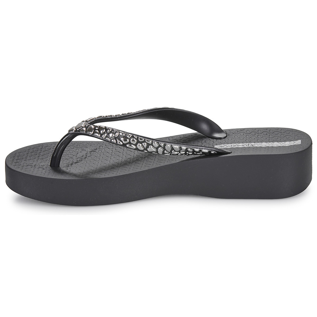 Γυναικεία Σαγιονάρα Πλατφόρμα IPANEMA MESH IX PLAT FEM 83471-AR628 780-24320-1 BLACK GARK GREY