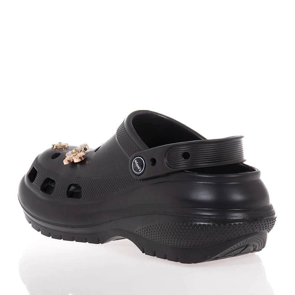 Γυναικεία Σαμπώ Sampo Αναπαυτικά soft ADAM'S 901-25101 ΜΑΥΡΟ