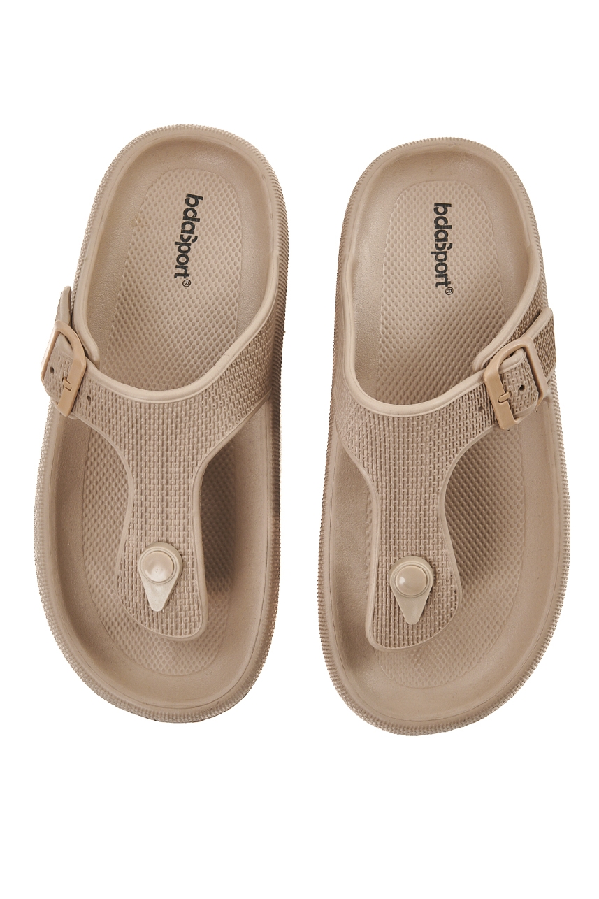 ΓΥΝΑΙΚΕΙΑ ΔΙΧΑΛΑ SLIDES 091504-01-TAN BEIGE