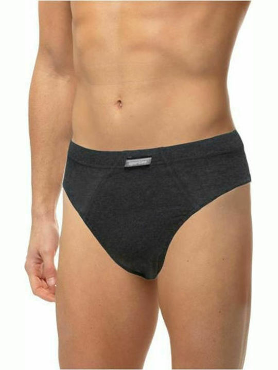 Ανδρικό slip MINERVA SPORTIES 2027 ΑΝΘΡΑΚΙ