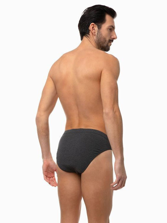 Ανδρικό slip MINERVA SPORTIES 2027 ΑΝΘΡΑΚΙ
